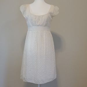 🥠Whitish Cream Mini dress